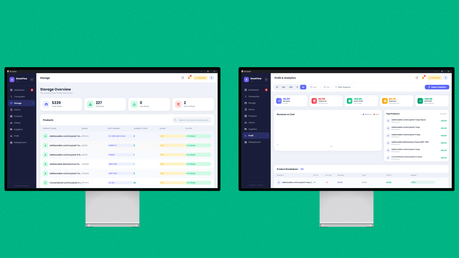 BeSavior Desktop System